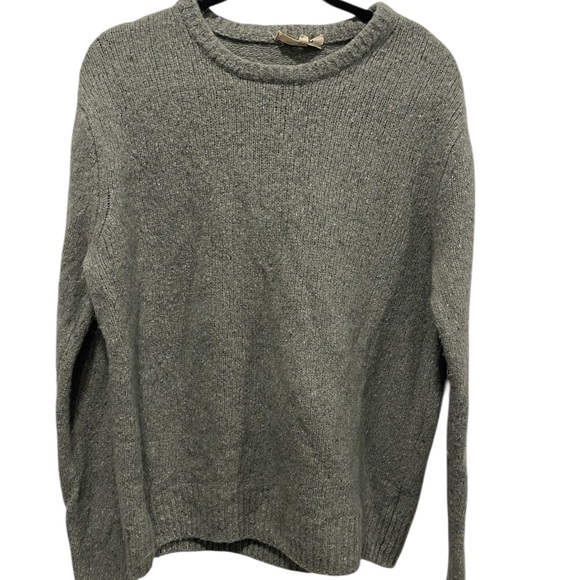 Madewell Sweaters - Madewell Light Green Knit Crewneck Sweater